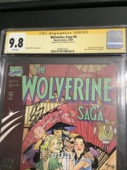 Wolverine Saga #4 CGC 9.8 Signature Series SIGNED Roy Thomas Marvel Comics 1989