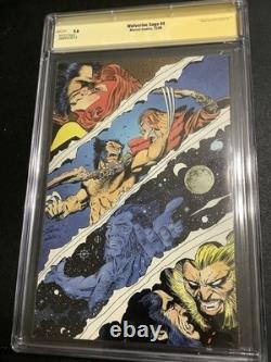 Wolverine Saga #4 CGC 9.8 Signature Series SIGNED Roy Thomas Marvel Comics 1989