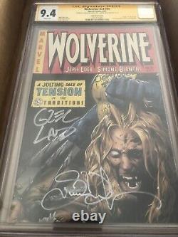 Wolverine #v3 #55 Signature Series Signed 3x CGC 9.4