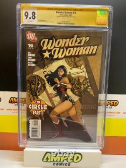 Wonder Woman #16 (2008) CGC 9.8 Signature Series Signed Terry Dodson