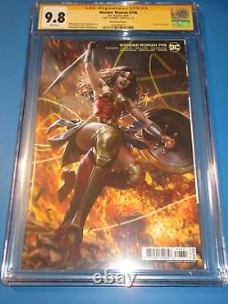 Wonder Woman #796 Chew Variant Signature Series CGC 9.8 NM/M Gem Wow
