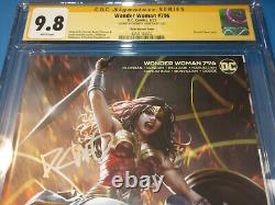 Wonder Woman #796 Chew Variant Signature Series CGC 9.8 NM/M Gem Wow
