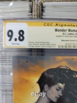 Wonder Woman 800 Cgc Signature Series 9.8 Nakayama Variant Cover B