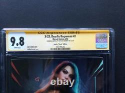 X-23 Deadly Regenesis 2 Szerdy Virgin 9.8 CGC Signature Series
