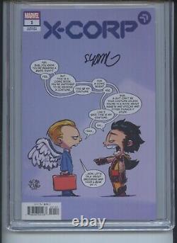 X-Corps #1 2021 CGC Signature Series 9.8 (Signed by Skottie Young)