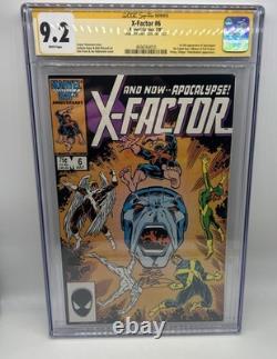 X-Factor #6 CGC 9.2 Signature Series Signed Bob McLeod White Pages