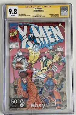 X-MEN #1 CGC 9.8 Signature Series Signed By Jim Lee Marvel Comic Book Graded