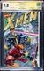 X-men #1 Cgc 9.8 Ss Collectors Variant Signed By Claremont & Jim Lee Marvel 1991