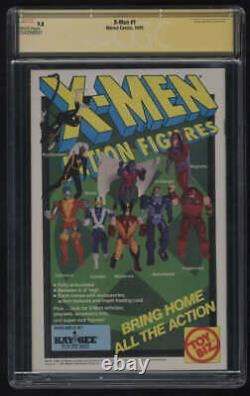 X-Men #1 CGC 9.8 W Pgs Signature Series SS Signed Chris Claremont Jim Lee 1991