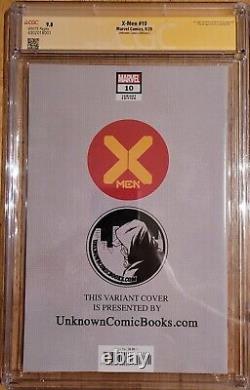 X-Men #10 Virgin Variant CGC Signature Series 9.8 Signed By Kael Ngu