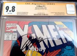 X-Men 11 CGC 9.8 Signature Series Signed By Jim Lee! 1992
