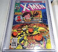 X-Men #123 CGC SS Triple Signature Series Autograph STAN LEE & CLAREMONT SHOOTER