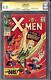 X-men #28 Signed Stan Lee Signature Series Cgc 6.0 (ow) 1st App Of The Banshee