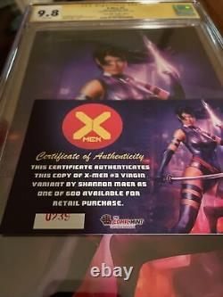 X-Men #3 CGC Signature Series 9.8 Shannon Maer (Comic Mint) + COA