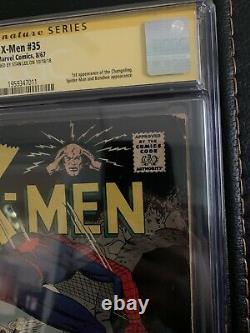 X-Men 35 CGC 5.0 Signed By Stan Lee Signature Series