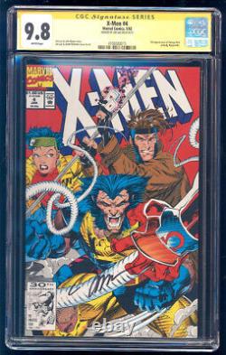 X-Men #4 SS CGC 9.8 Jim Lee Signature Series 1992