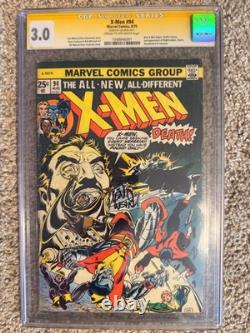 X-Men #94 CGC 3.0 Signature Series SIGNED Len Wein Marvel Comics 1975