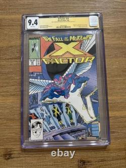 X-Men CGC SS 9.6 X-Factor #24 SIGNED Louise & Walt Simonson 1st Archangel