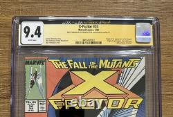 X-Men CGC SS 9.6 X-Factor #24 SIGNED Louise & Walt Simonson 1st Archangel