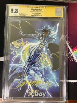 X-men Legends #1 J. Scott Campbell Storm Virgin Variant Signed Cgc 9.8 Ss