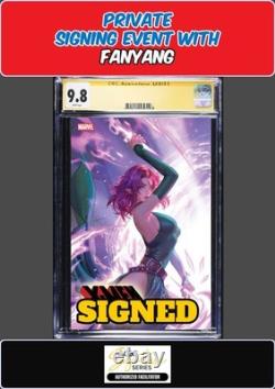 X-men Of Apocalypse #1 Cgc Ss Private Signing Fanyang Signed Presale