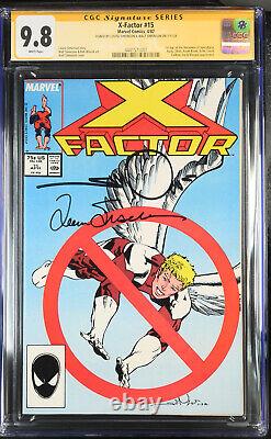 XFactor #15 CGC 9.8 Signature Series Walt & Louise Simonson