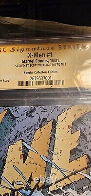 Xmen number 1 -9.4 cgc signature series comic Sealed
