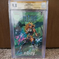Yaira #1 Variant Cover B & D Bundle CGC Signature Series 9.8 Free Shipping