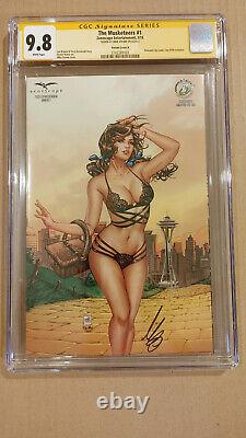 Zenescope The Musketeers #1 Cover H ECCC Mike Krome CGC Signature Series 9.8
