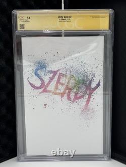 Zirty Girlz #2 CGC 9.8 SS Nathan Szerdy Signature Series Snow White VIRGIN Cover