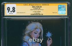 Zirty Girlz 3 CGC 9.8 SS Nathan Szerdy Signature Series Foil Frozen Elsa Cosplay