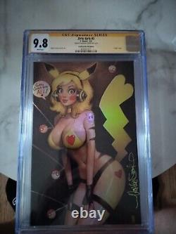 Zirty Girlz #3 CGC 9.8 SS Nathan Szerdy Signature Series Pikachu Catch' Em All