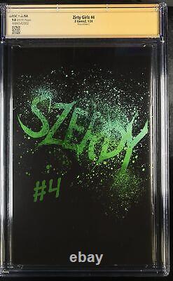 Zirty Girlz #4 Poca Edition C CGC 9.8 SS NATHAN SZERDY Virgin Cover HW2 COA