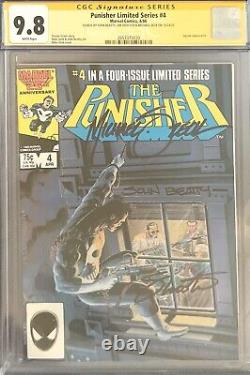 1986 Série Limitée Triple Signature Punisher #4 Cgc 9,8