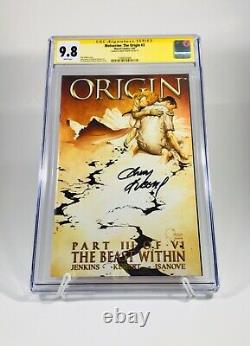 9.8 Cgc Signature Series Wolverine The Origin #1-6 Signé Par Andy Kubert