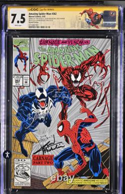 ASM 362 CGC 7.5 TOP POP (1 sur 1) ! Signé par Bagley, Michelinie, Parker et DeFalco