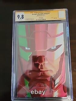 AVENGERS Assemble Omega #1 Série de signatures CGC9.8 Variante ALEX ROSS