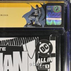 Absolute Batman Noir Édition n°1 CGC 9,4 NM Signature Series 2x signé ND + SS