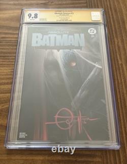 Absolute Batman n°21 Dan Quintana signé CGC 9.8 Signature Series expédition rapide