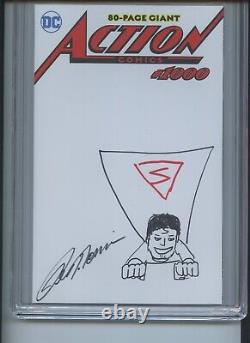 Action Comics #1000 Édition Sketch (2018) Série de signatures CGC 9.8