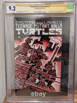 Adolescent Mutant Tortues Ninja 1 Première Imprimer Série Signature Cgc 9.2