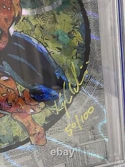 Album de découpage en mosaïque Spider-Man CGC Signature Series 9.8 signé et annoté Venom