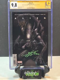 Alien #1 Cgc Ss 9.8 Signé Par Phillip Kennedy Johnson & Inhyuk Lee 2021