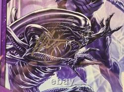 Aliens Vs. Avengers #1 Édition Variante CGC SS Notée 9.8 Signée par Mark Brooks