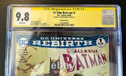 All Star Batman #1 DC Comics CGC 9.8 Signature Series SS signé par Scott Snyder