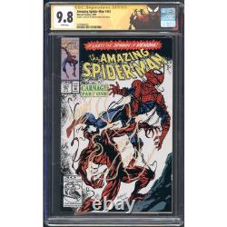 Amazing Spider-Man #361 CGC 9,8 / Signature Series Mark Bagley / 1re apparition de Carnage