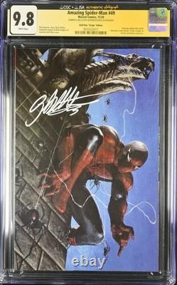 Amazing Spider-Man #49 Variante Virgin Dell'Otto CGC SS Signée Marvel Comics