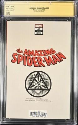 Amazing Spider-Man #49 Variante Virgin Dell'Otto CGC SS Signée Marvel Comics