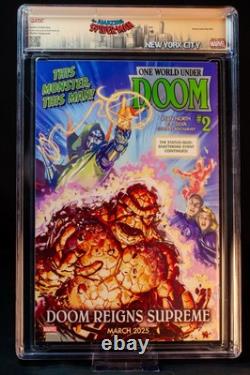 Amazing Spider-Man #67 CGC 9.8 SS Étiquette Personnalisée Skottie Young 2025
