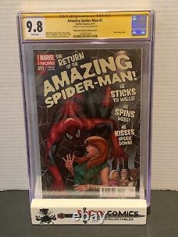Amazing Spider-man # 1 Cgc 9.8 Série De Signatures Héros Jetables Keown Gc-9